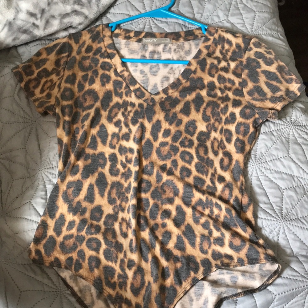 animal print body suit